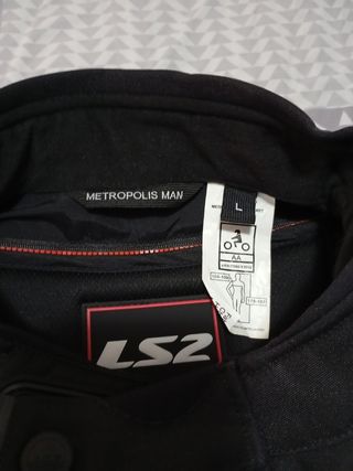 Chaqueta de moto hombre talla LS2