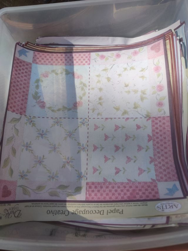 Papel Decoupage
