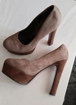 3 pares zapatos tacón a 3€