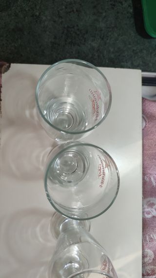 Hurlimann lager 6x bicchieri birra