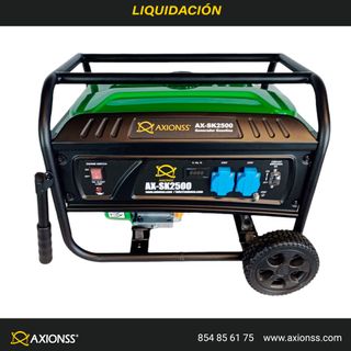 Generador gasolina portátil 2200W AX-SK2500