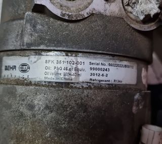 COMPRESOR AIRE ACONDICIONADO OPEL VECTRA B 1999