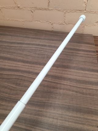 GARDINIA Barra de metal para cortinas, Extensible