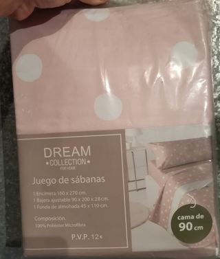Juego de sábanas a estrenar