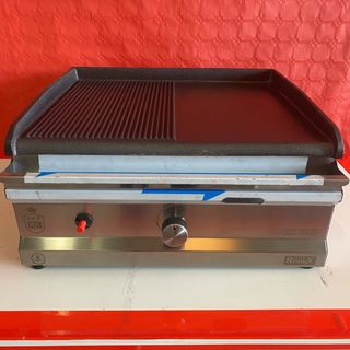 ▶️ Plancha Hierro Mitad Ranurada - 50 cm