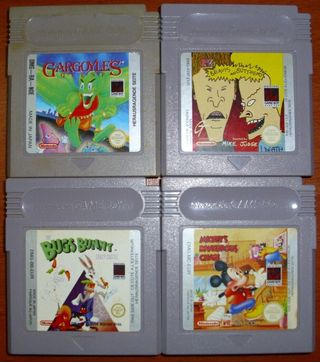 Lote 8 juegos:Pokémon Ed. Azul,Pimball,Donkey Kong