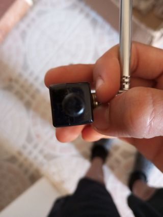 Cable y base de antena emisora