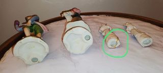 Lote 4 Figuras Porcelana.