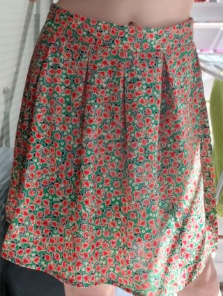 Falda pantalón de flores 