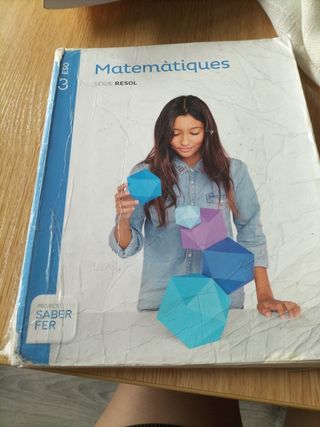 Libro texto matemáticas 3 eso