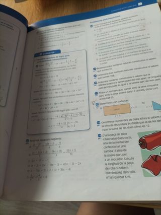 Libro texto matemáticas 3 eso