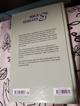 Antología Miguel Hernández