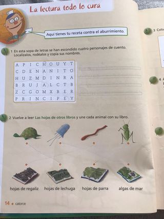 Antología de textos.Segundo de primaria.