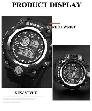 📍Reloj Digital Deportivo Militar
