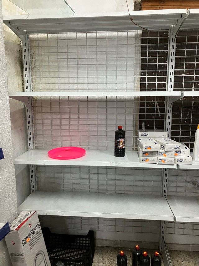 Estantería de metal varios precios