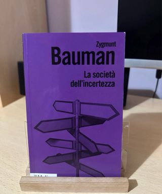 Libro “La società dell’incertezza” Zygmunt Bauman