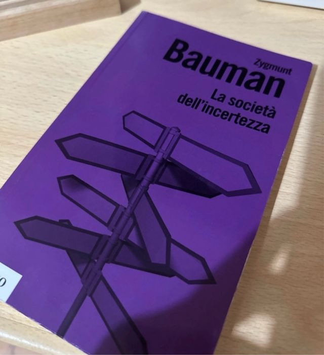 Libro “La società dell’incertezza” Zygmunt Bauman
