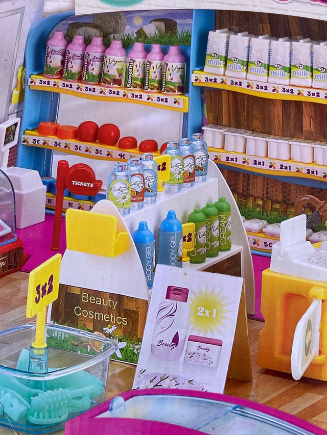 supermercado+ 9  Barriguitas+ 4 bebes+ complemento