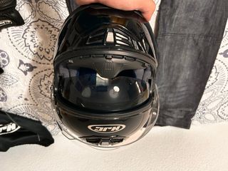 Casco de moto,pantalon y guantes