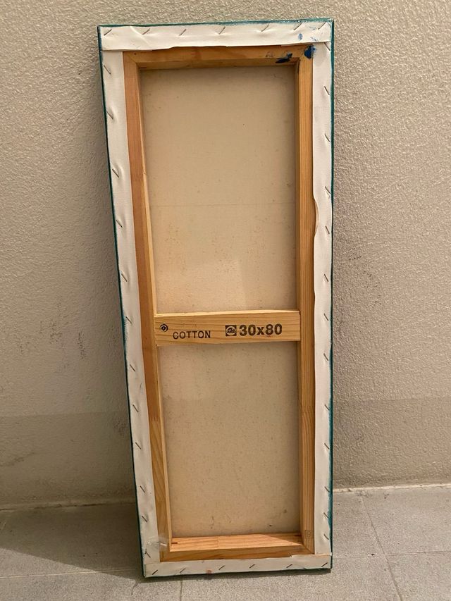 Pintura al óleo 30x80