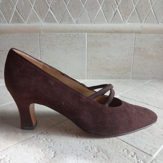 Scarpe donna tacco [tg. 37,5 camoscio]