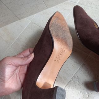 Scarpe donna tacco [tg. 37,5 camoscio]