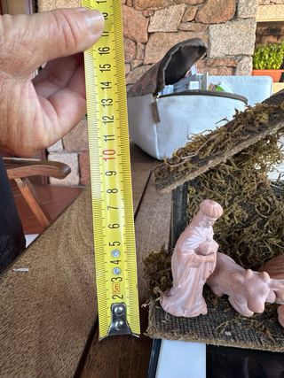 Presepe in terracotta naturale