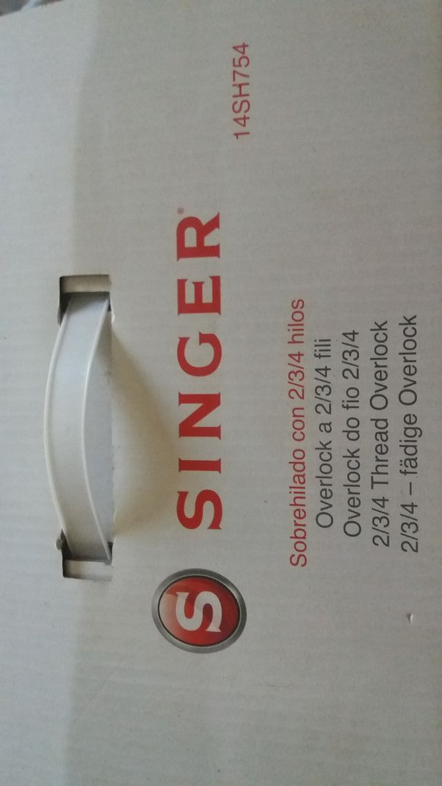 Overlock Singer 2/3/4 hilos
