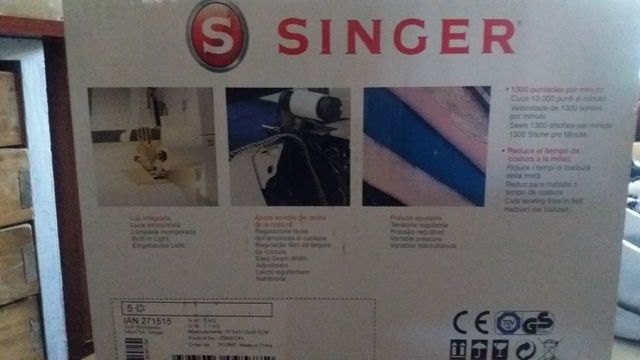 Overlock Singer 2/3/4 hilos