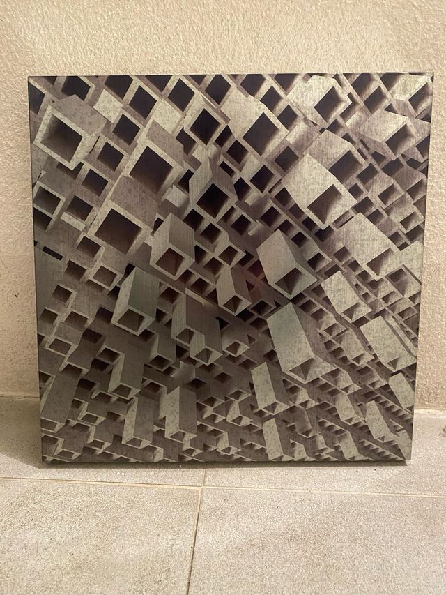 Cuadro en aluminio 40x40