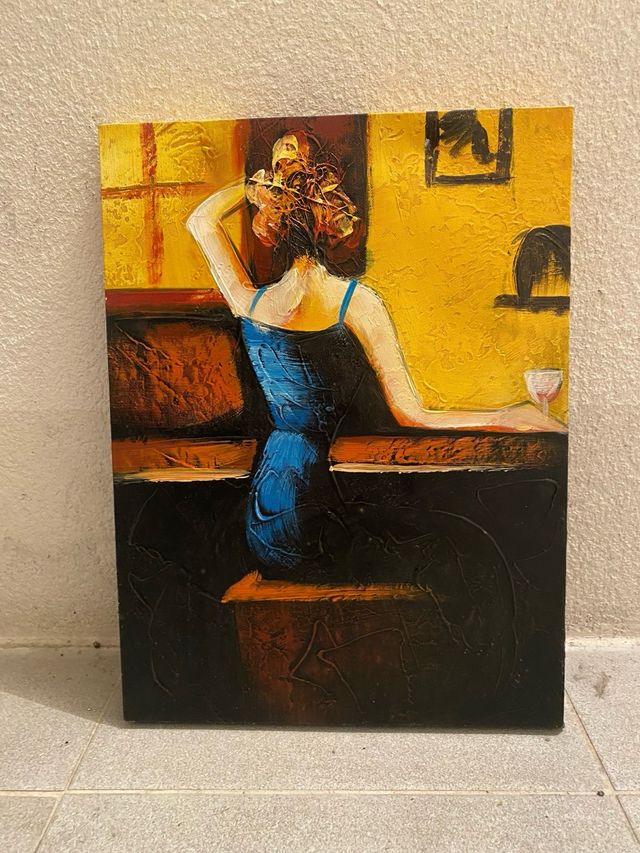 Cuadro mujer 40x30