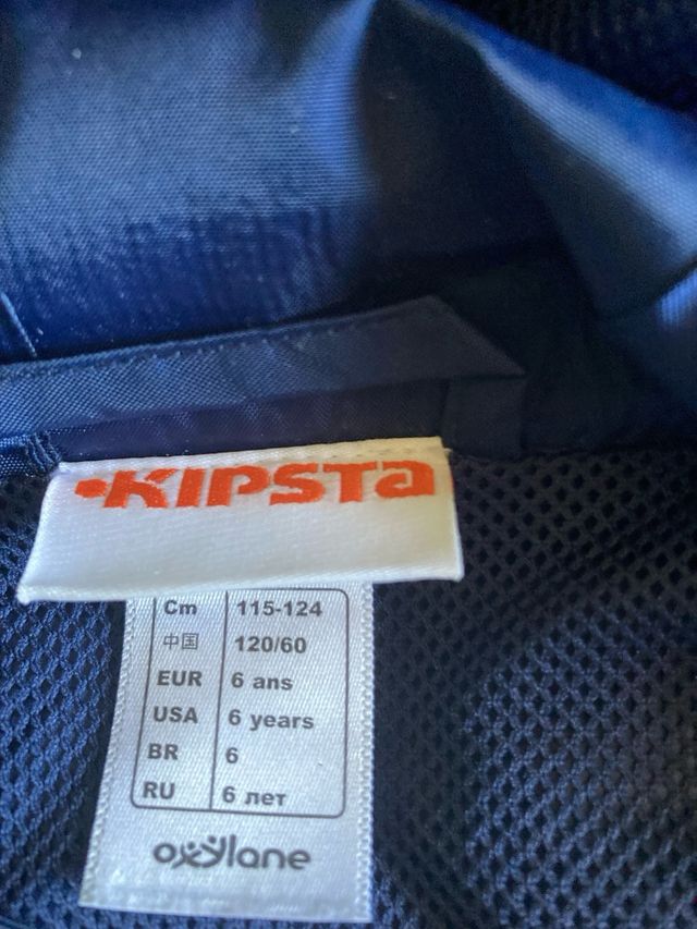 Chubasquero niño kipsta