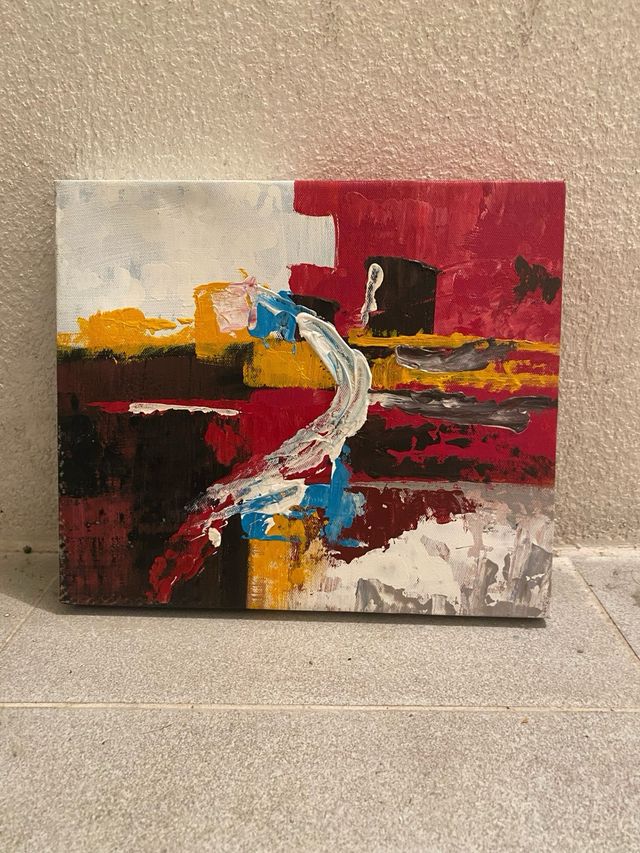 Cuadro abstracto 27,5 x 23,5