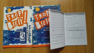 Pack libros de francés Trop Bien! 2 nivel A1+