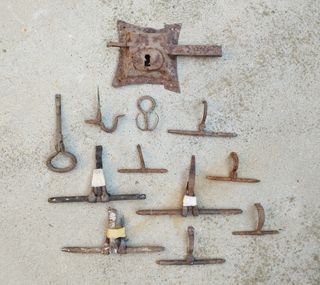 Forja y hierro antiguo