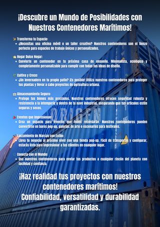 Contenedor Marítimo 40 Pies - ¡Recicla con Estilo!