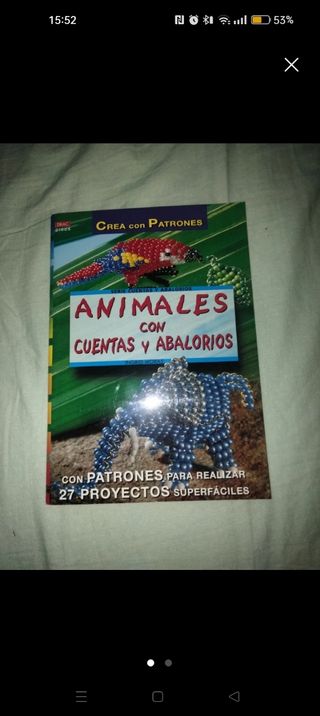 Libro de abalorios cuentas y pulseras 