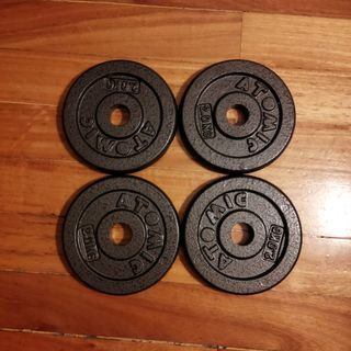 Discos ATOMIC 2kg para mancuernas de 28mm