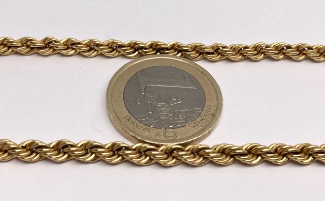 Cordon salomonico 18k 60cm 36,86g