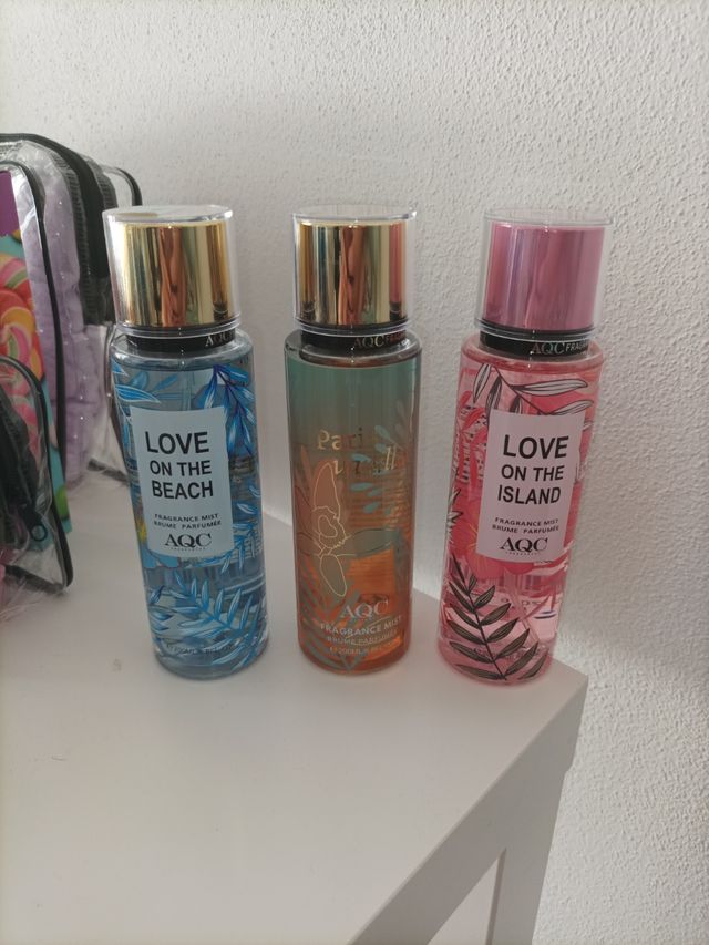 3 pezzi Acqua profumata