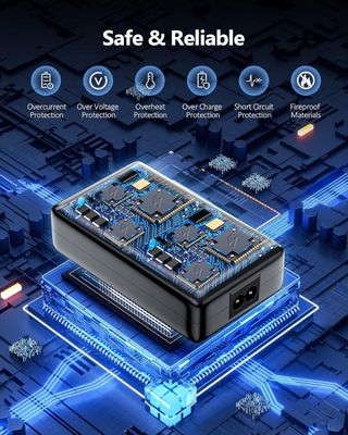Cargador inteligente USB 7+1 60w