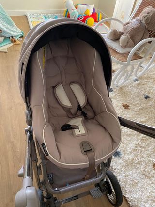 Carrito Bebecar MCity tres piezas nuevo