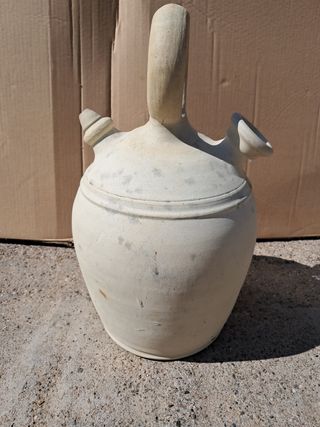 gran botijo cerámico antiguo