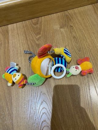 Movil coche bebé sonajero y sonido