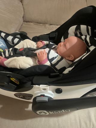 Silla auto grupo 0 reclinable isize cebra Bugaboo