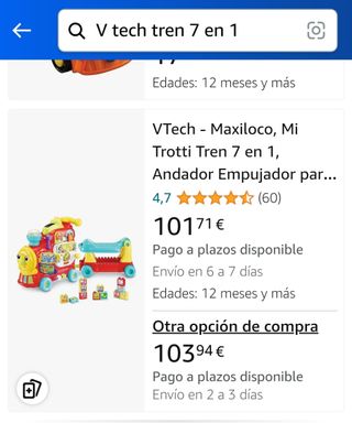 Tren Corre pasillos vtech