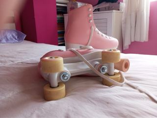 Patines rosas