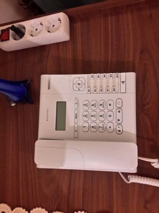 TELEFONO FIJO BLANCO