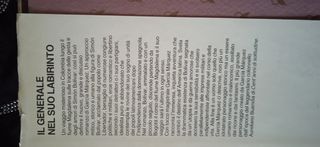 IL GENERALE NEL SUO LABIRINTO MARQUEZ 1989