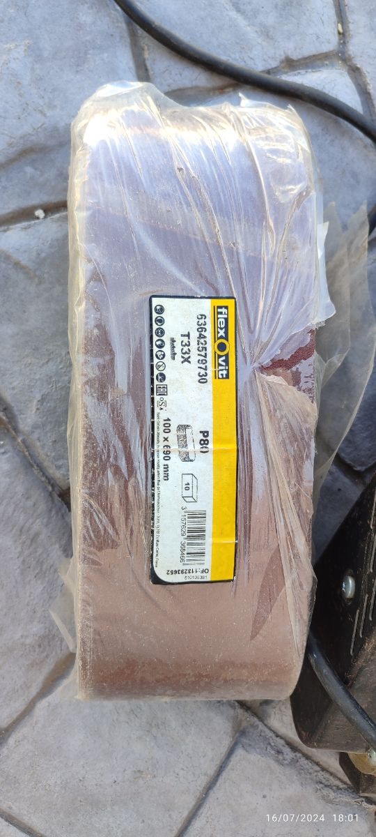 Lijadora banda virutex